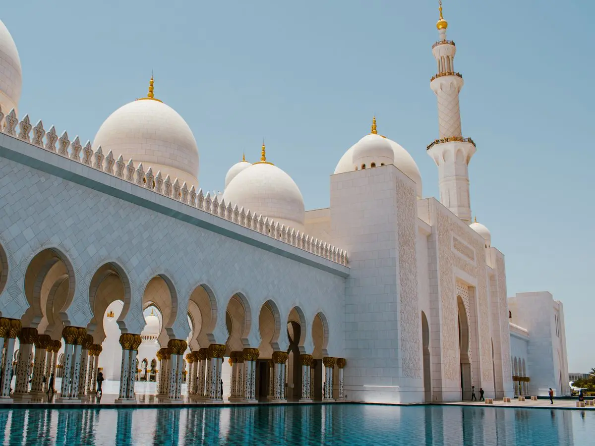 La mosquée Sheikh Zayed à Abu Dhabi